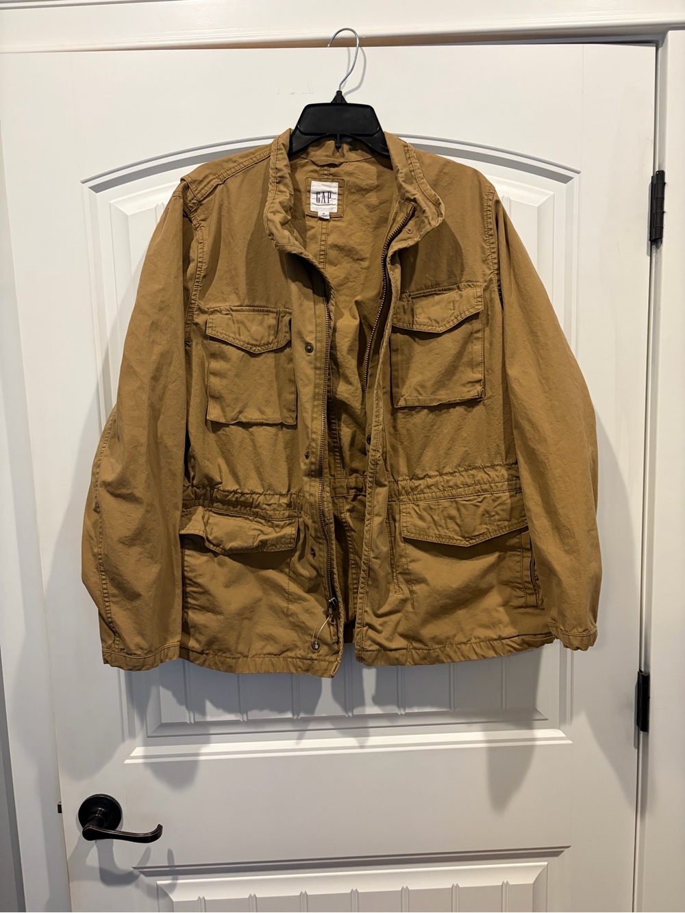 GAP Men's Military Field Jacket in Tan